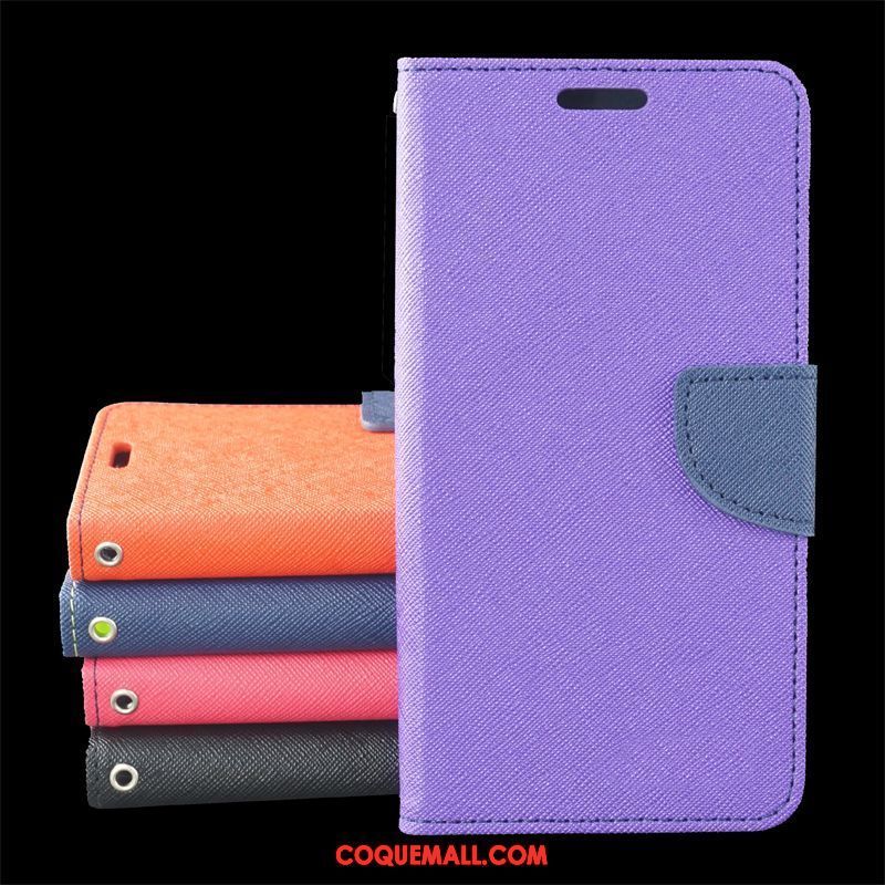 Étui Samsung Galaxy Note 8 Téléphone Portable Étoile Violet, Coque Samsung Galaxy Note 8 Bicolore Protection