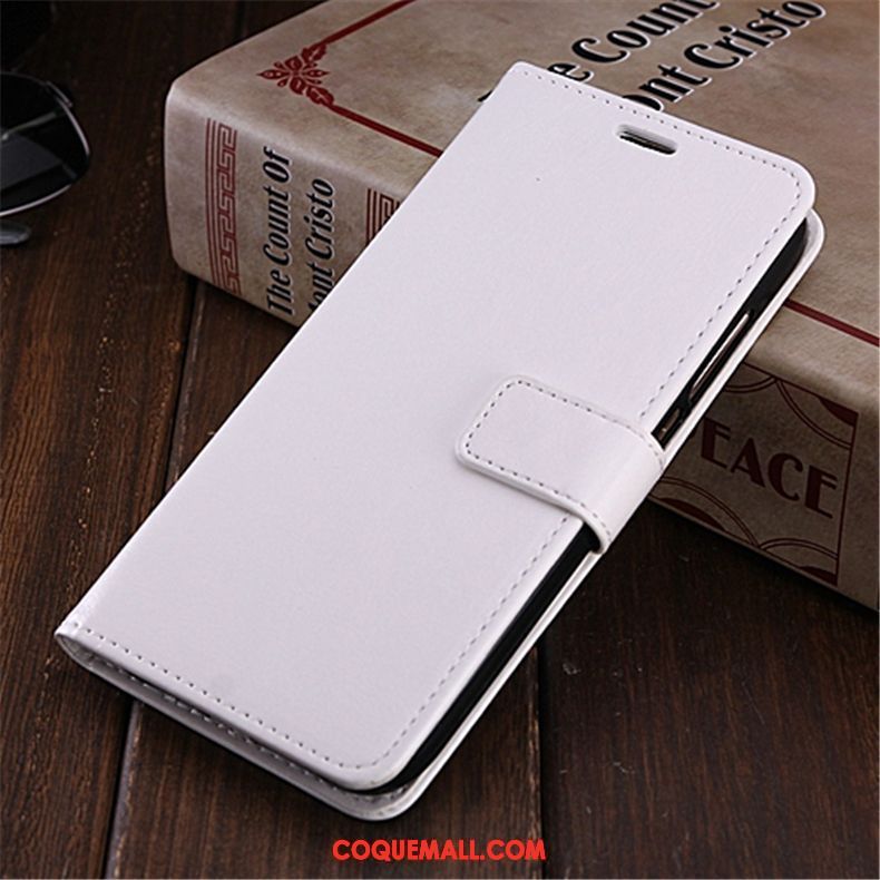 Étui Samsung Galaxy Note 9 Blanc Business Étoile, Coque Samsung Galaxy Note 9 Étui En Cuir Téléphone Portable