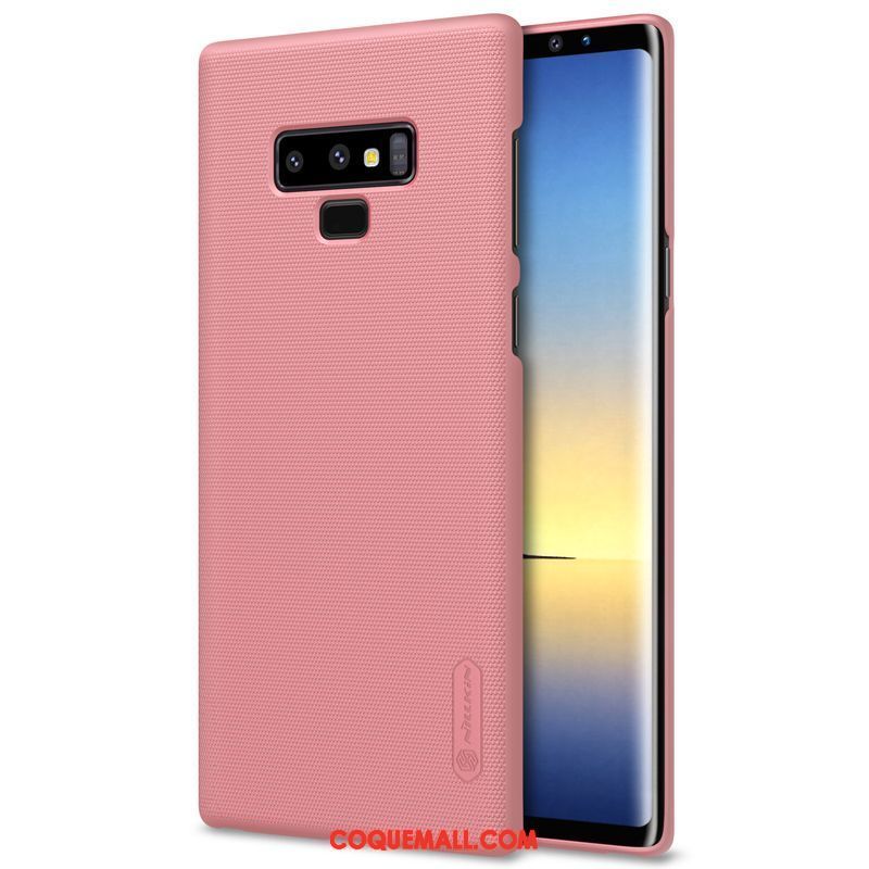 Étui Samsung Galaxy Note 9 Or Rose Délavé En Daim Téléphone Portable, Coque Samsung Galaxy Note 9 Étoile Difficile