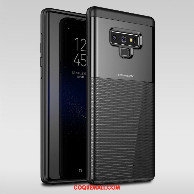 Étui Samsung Galaxy Note 9 Étoile Silicone Délavé En Daim, Coque Samsung Galaxy Note 9 Personnalité Refroidissement