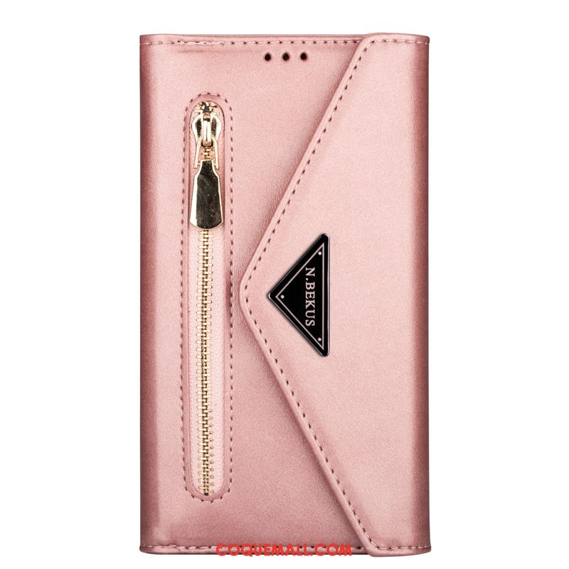 Étui Samsung Galaxy Note20 Rose En Cuir Étoile, Coque Samsung Galaxy Note20 Téléphone Portable