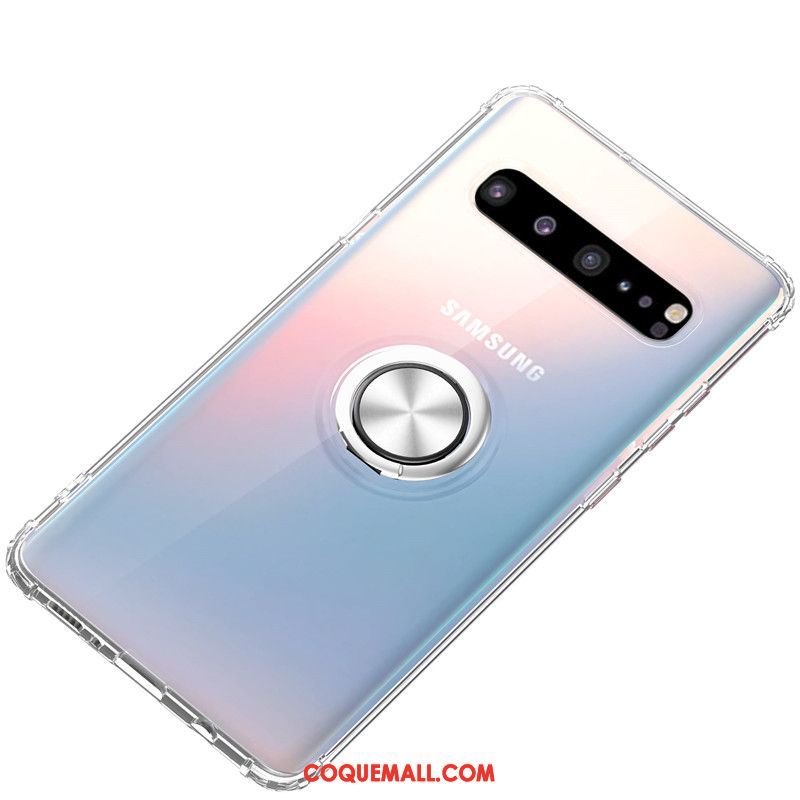 Étui Samsung Galaxy S10 5g Ballon Incassable À Bord, Coque Samsung Galaxy S10 5g Une Agrafe Tendance