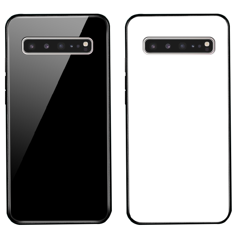 Étui Samsung Galaxy S10 5g Mode Noir Couleur Unie, Coque Samsung Galaxy S10 5g Fluide Doux Étoile