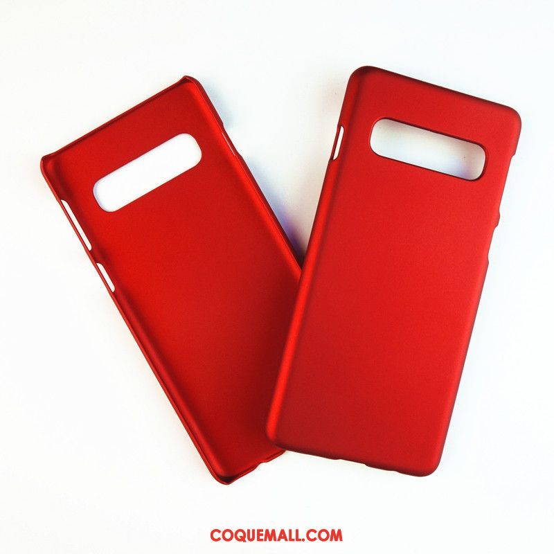 Étui Samsung Galaxy S10 5g Rouge Étoile Téléphone Portable, Coque Samsung Galaxy S10 5g Protection Difficile