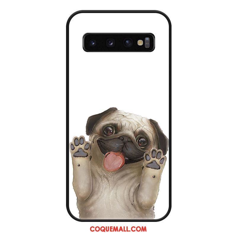 Étui Samsung Galaxy S10 Charmant Tout Compris Protection, Coque Samsung Galaxy S10 Dessin Animé Téléphone Portable