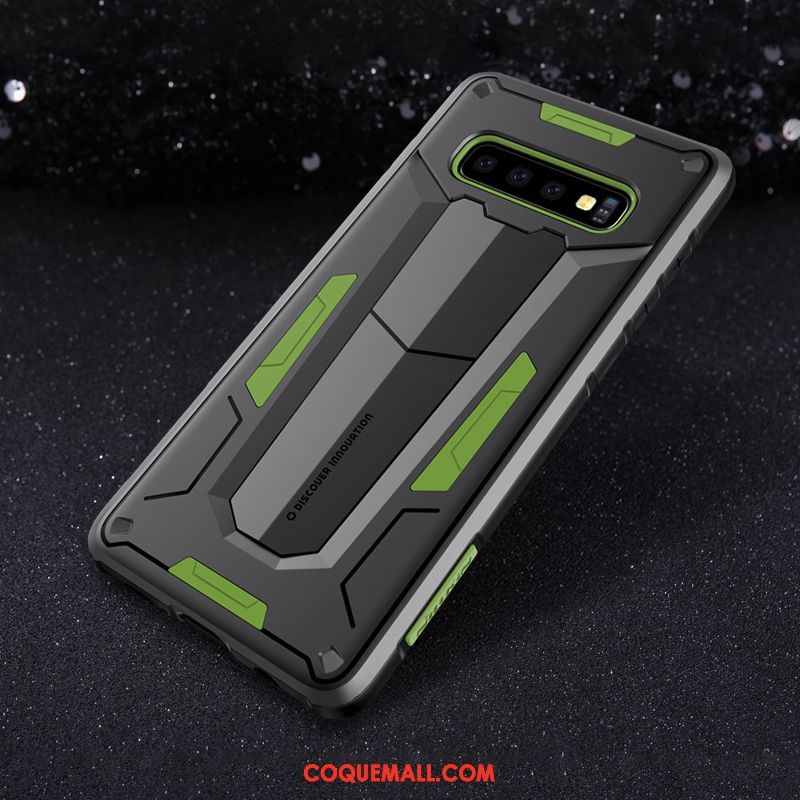 Étui Samsung Galaxy S10+ Incassable Or Tout Compris, Coque Samsung Galaxy S10+ Étoile Protection