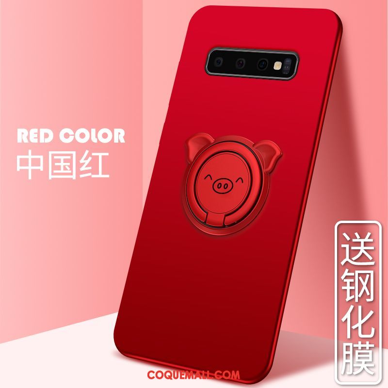 Étui Samsung Galaxy S10+ Magnétisme Silicone Mignonne, Coque Samsung Galaxy S10+ Tendance Étoile