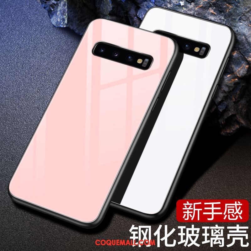 Étui Samsung Galaxy S10+ Rose Dégradé De Couleur Téléphone Portable, Coque Samsung Galaxy S10+ Ciel Étoilé Protection