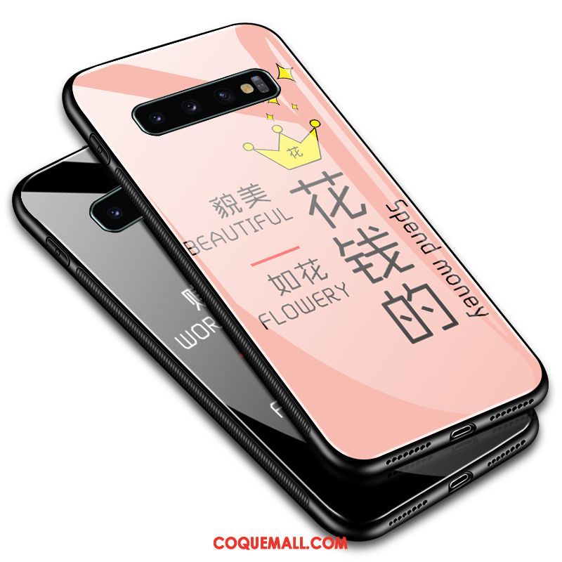 Étui Samsung Galaxy S10 Simple Protection Silicone, Coque Samsung Galaxy S10 Tout Compris Étoile