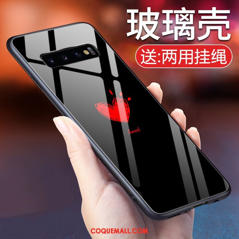 Étui Samsung Galaxy S10+ Téléphone Portable Tempérer Charmant, Coque Samsung Galaxy S10+ Protection Incassable