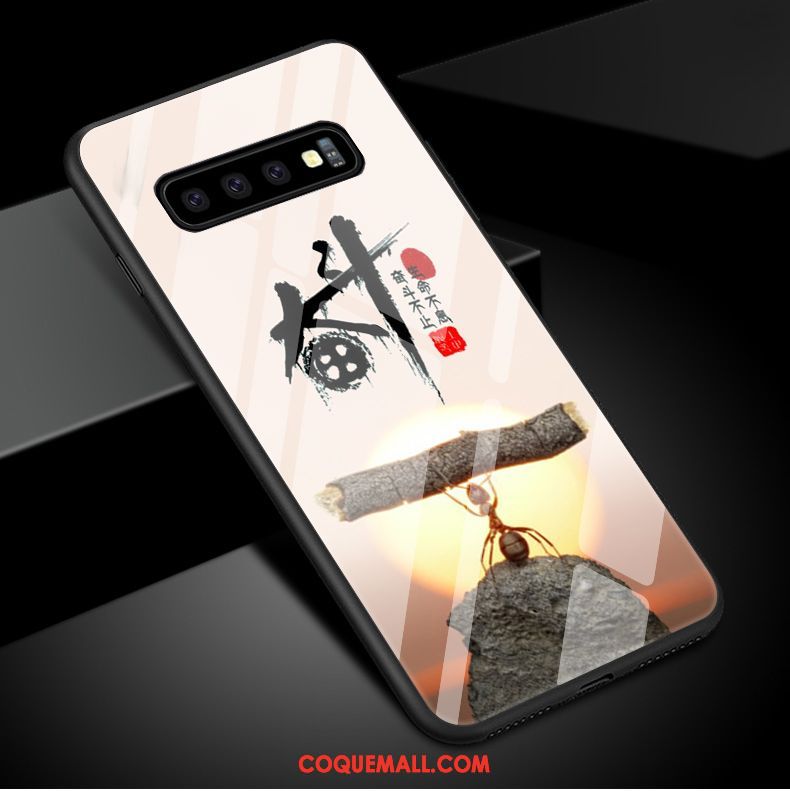 Étui Samsung Galaxy S10 Élégant Art Protection, Coque Samsung Galaxy S10 Frais Étoile