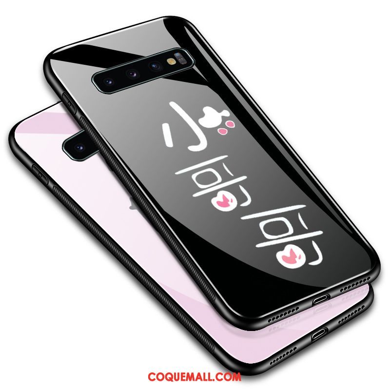 Étui Samsung Galaxy S10 Étoile Personnalité Jeunesse, Coque Samsung Galaxy S10 Tendance Silicone