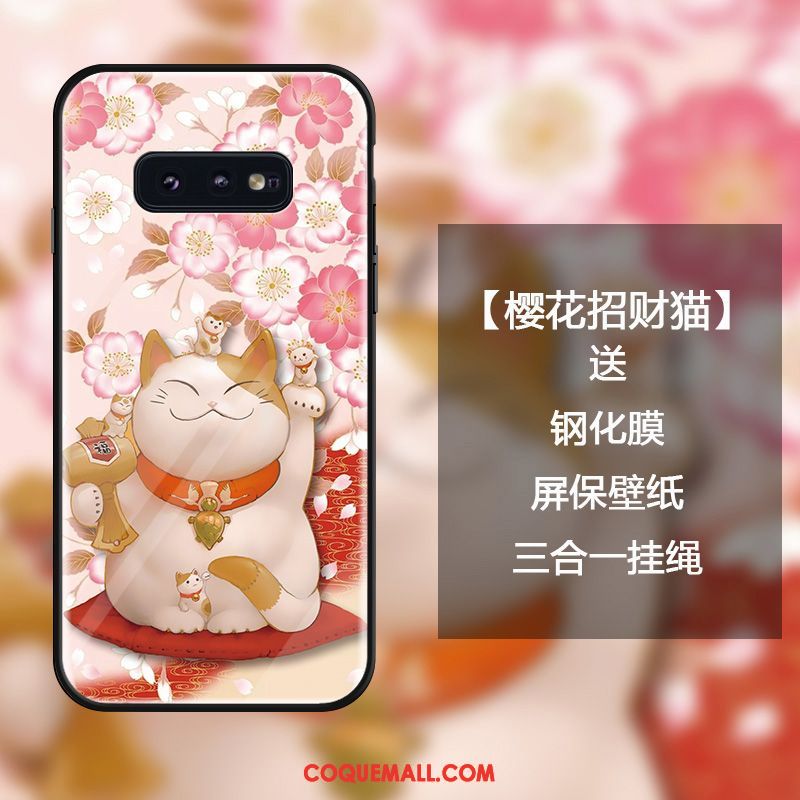 Étui Samsung Galaxy S10e Dessin Animé De Fête Protection, Coque Samsung Galaxy S10e Richesse Créatif