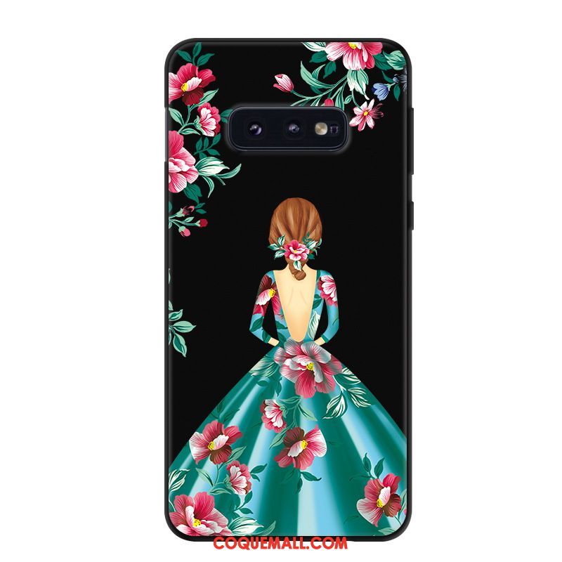 Étui Samsung Galaxy S10e Fluide Doux Incassable Étoile, Coque Samsung Galaxy S10e Téléphone Portable Silicone