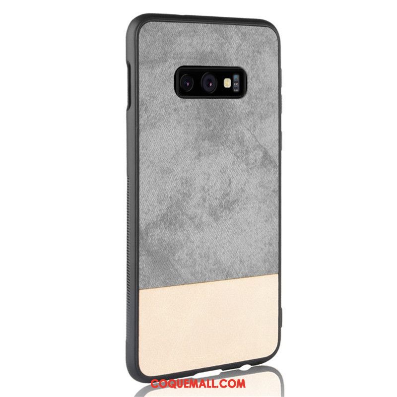 Étui Samsung Galaxy S10e Protection Cuir Fluide Doux, Coque Samsung Galaxy S10e Tout Compris Étoile