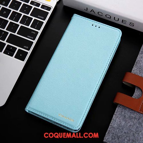 Étui Samsung Galaxy S10e Étoile Protection En Cuir, Coque Samsung Galaxy S10e Bleu Téléphone Portable