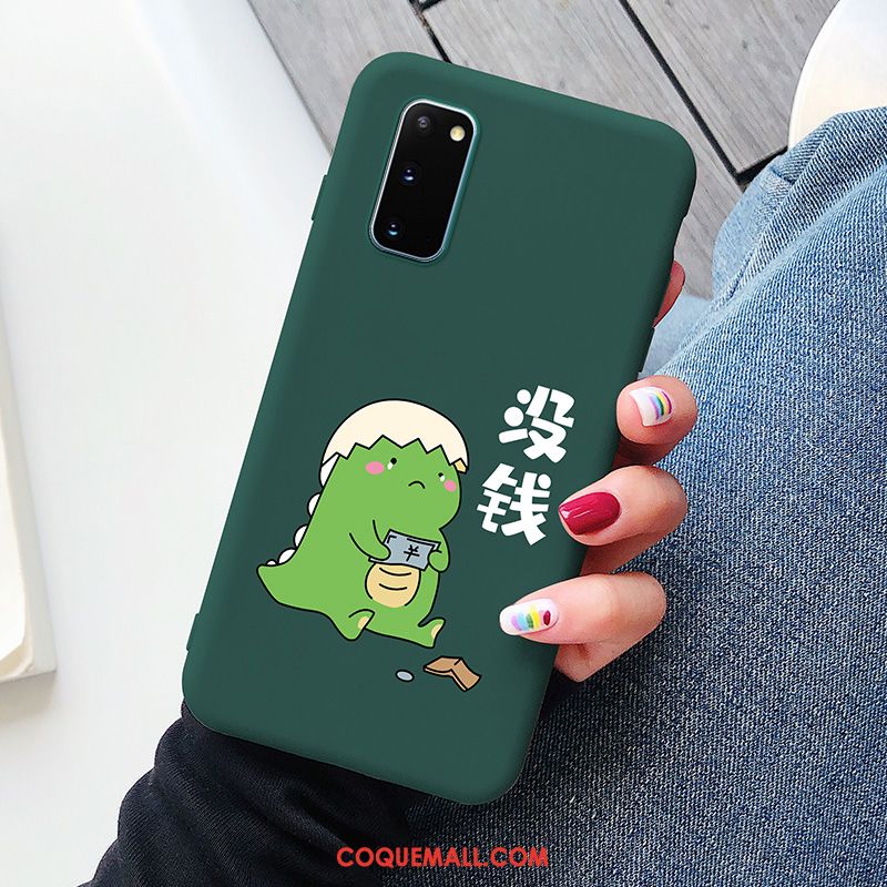 Étui Samsung Galaxy S20 Charmant Marque De Tendance Silicone, Coque Samsung Galaxy S20 Dragon Dessin Animé