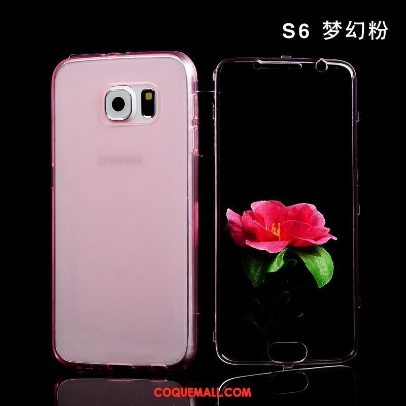 Étui Samsung Galaxy S6 Silicone Rêver Étoile, Coque Samsung Galaxy S6 Étui En Cuir Incassable