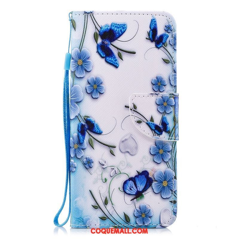 Étui Samsung Galaxy S7 Edge Cuir Incassable Bleu, Coque Samsung Galaxy S7 Edge Protection Étoile