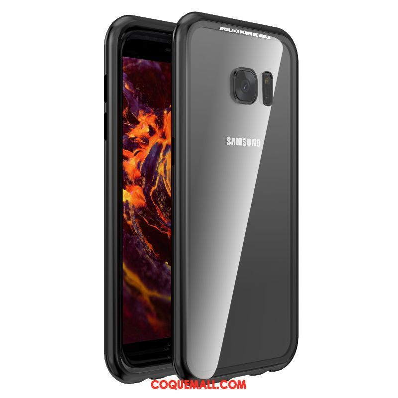 Étui Samsung Galaxy S7 Protection Métal Téléphone Portable, Coque Samsung Galaxy S7 Étoile Couvercle Arrière