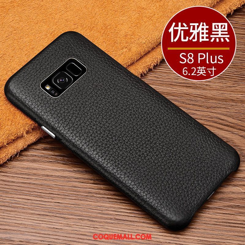 Étui Samsung Galaxy S8+ Luxe Étui En Cuir Étoile, Coque Samsung Galaxy S8+ Très Mince Incassable