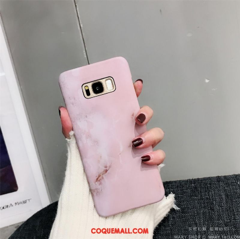 Étui Samsung Galaxy S8 Protection Incassable Border, Coque Samsung Galaxy S8 Étoile Rose