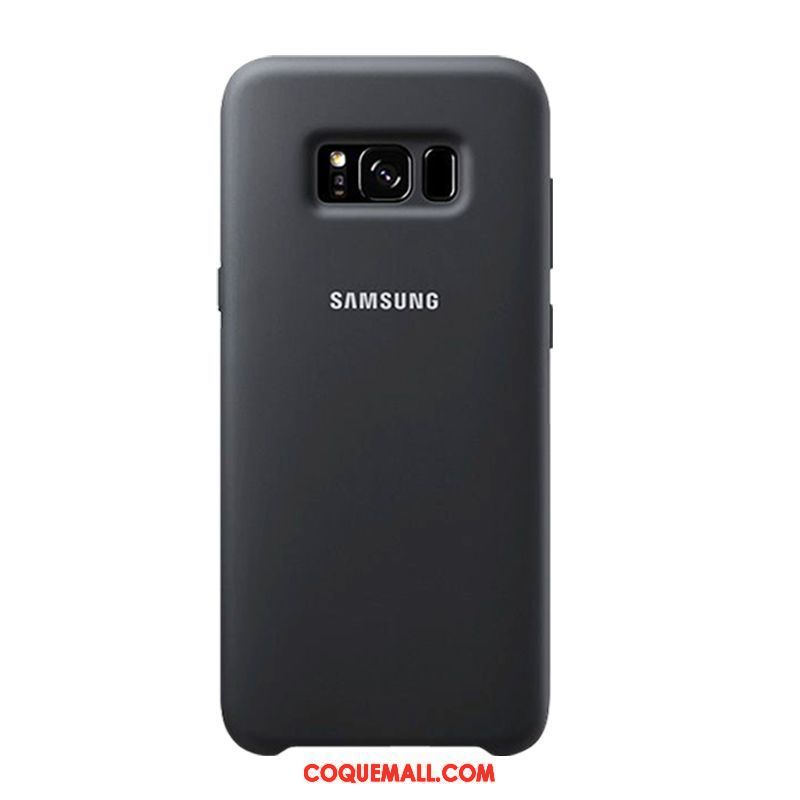 Étui Samsung Galaxy S8+ Silicone Protection Étoile, Coque Samsung Galaxy S8+ Téléphone Portable Noir