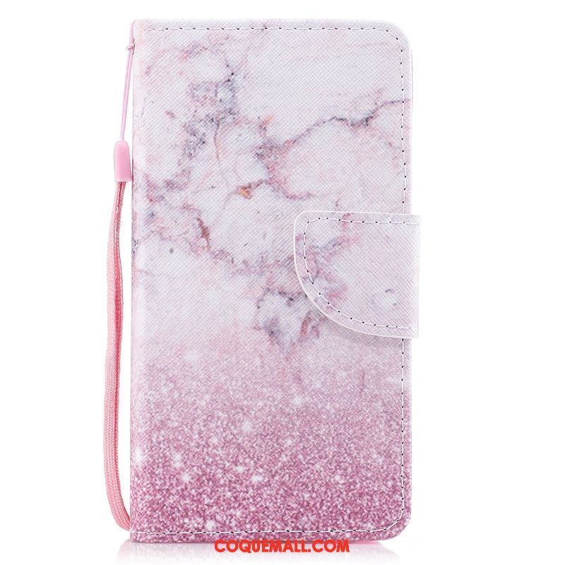 Étui Samsung Galaxy S8 Téléphone Portable Grand Rose, Coque Samsung Galaxy S8 Étoile Peinture