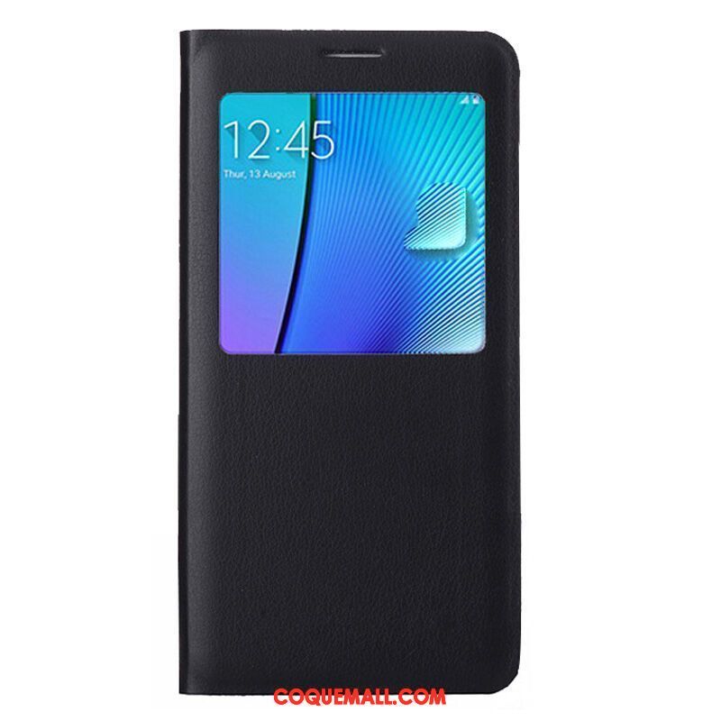 Étui Samsung Galaxy S8 Étui En Cuir Protection Étoile, Coque Samsung Galaxy S8 Noir Téléphone Portable