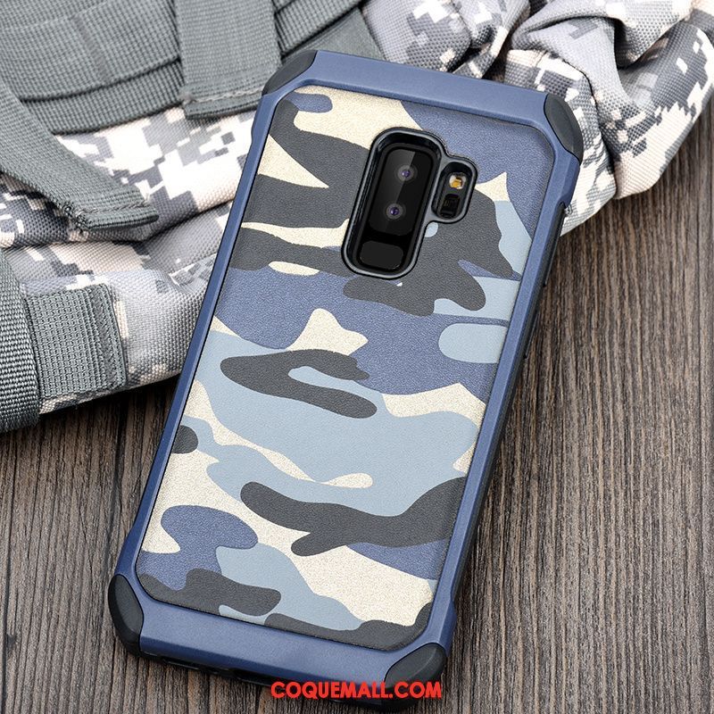 Étui Samsung Galaxy S9+ Bleu Téléphone Portable Nouveau, Coque Samsung Galaxy S9+ Tout Compris Silicone