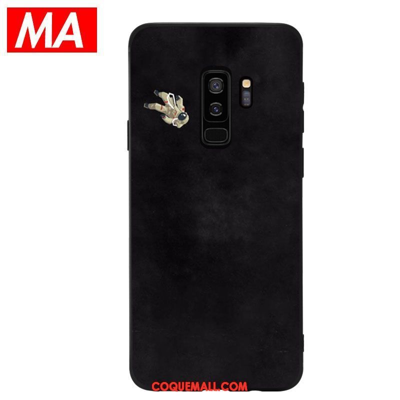 Étui Samsung Galaxy S9+ Personnalité Téléphone Portable Abstrait, Coque Samsung Galaxy S9+ Fluide Doux Simple