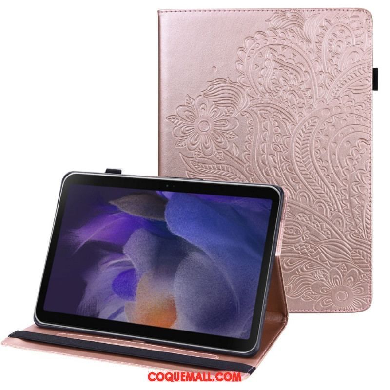 Étui Samsung Galaxy Tab A8 (2021) Fleur Stylisée