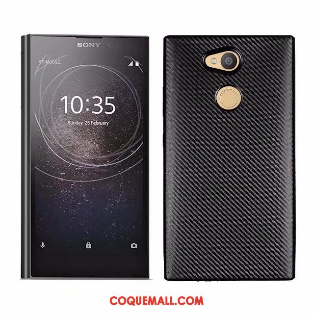 Étui Sony Xperia L2 Noir Tout Compris Téléphone Portable, Coque Sony Xperia L2 Protection Fluide Doux