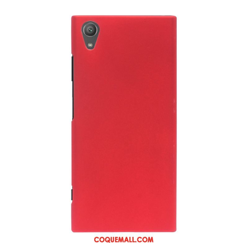 Étui Sony Xperia Xa1 Plus Protection Rouge Téléphone Portable, Coque Sony Xperia Xa1 Plus Simple