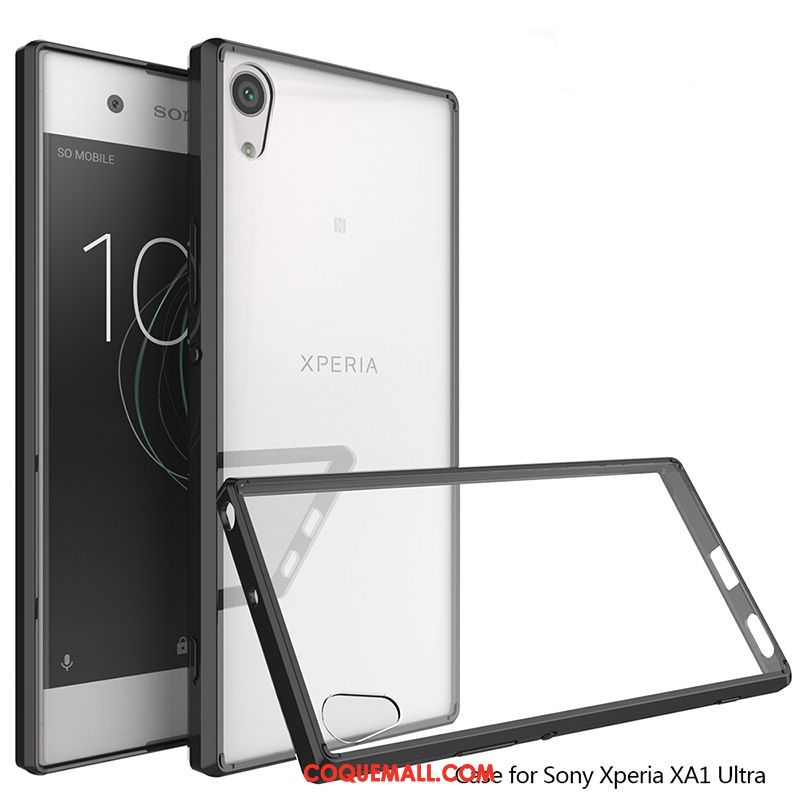 Étui Sony Xperia Xa1 Ultra Protection Fluide Doux Transparent, Coque Sony Xperia Xa1 Ultra Téléphone Portable Difficile