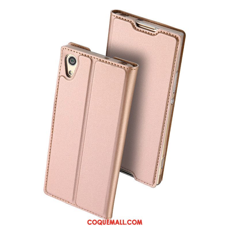 Étui Sony Xperia Xa1 Ultra Téléphone Portable Étui En Cuir Business, Coque Sony Xperia Xa1 Ultra Rose Protection