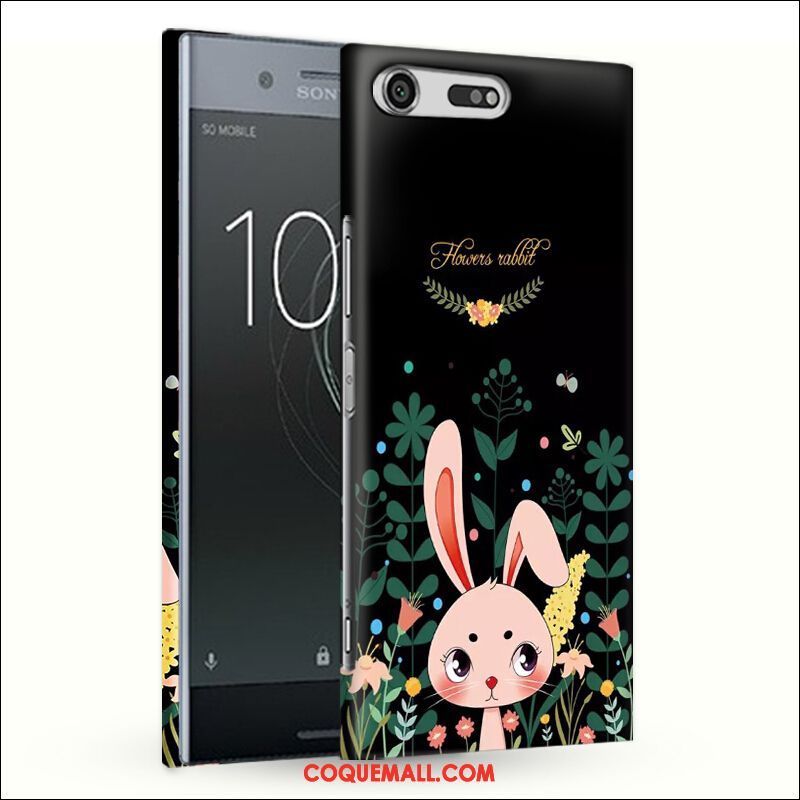 Étui Sony Xperia Xz Premium Chat Noir Soie, Coque Sony Xperia Xz Premium Téléphone Portable Dessin Animé