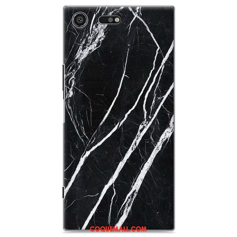 Étui Sony Xperia Xz Premium Téléphone Portable Peinture Protection, Coque Sony Xperia Xz Premium Noir Bois