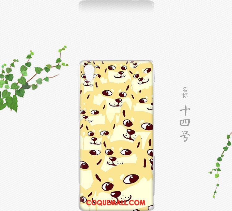 Étui Sony Xperia Z3+ Créatif Tendance Bordure, Coque Sony Xperia Z3+ Incassable Protection