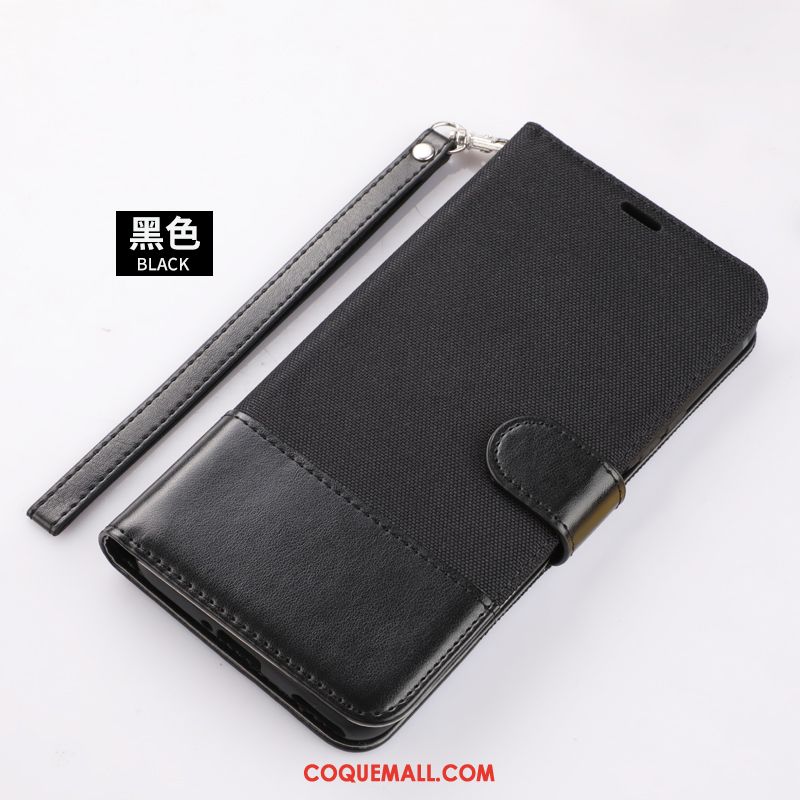 Étui Xiaomi Mi 10 Lite Carte Téléphone Portable Noir, Coque Xiaomi Mi 10 Lite Jeunesse Tout Compris Beige