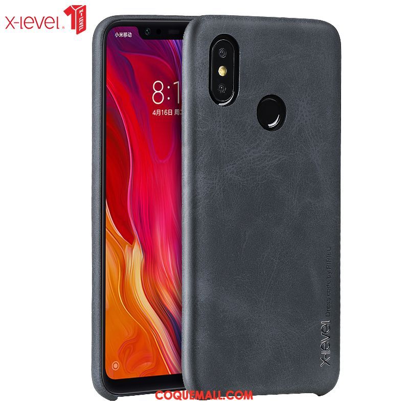 Étui Xiaomi Mi 8 Créatif Petit Incassable, Coque Xiaomi Mi 8 Qualité Personnalité Beige