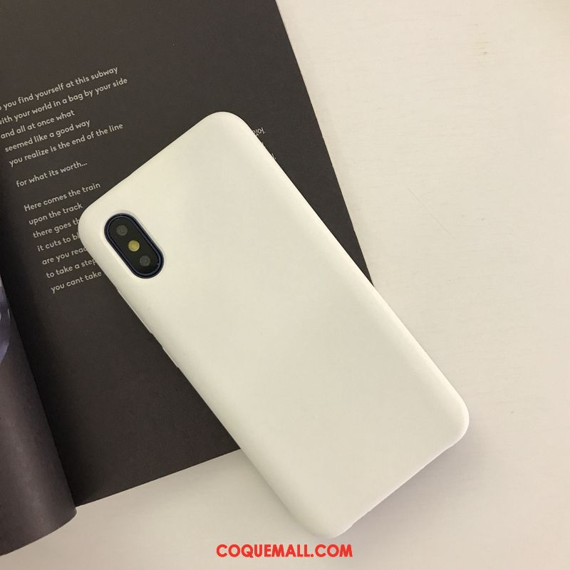 Étui Xiaomi Mi 8 Pro Fluide Doux Simple Téléphone Portable, Coque Xiaomi Mi 8 Pro Tout Compris Modèle Fleurie Beige