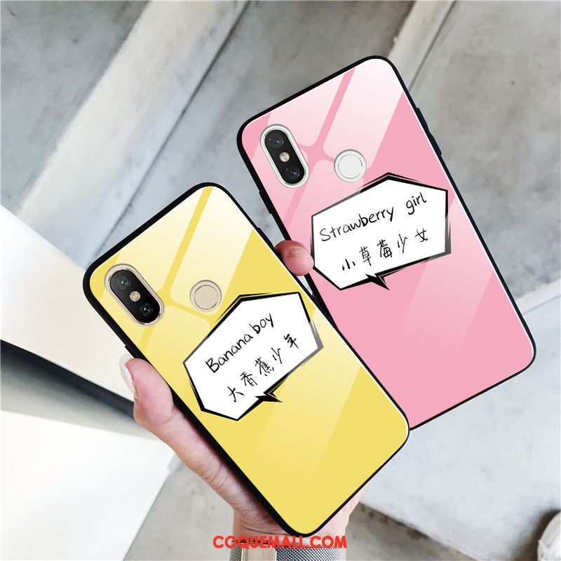 Étui Xiaomi Mi 8 Se Amoureux Frais Banane, Coque Xiaomi Mi 8 Se Jeunesse Juvénile Beige