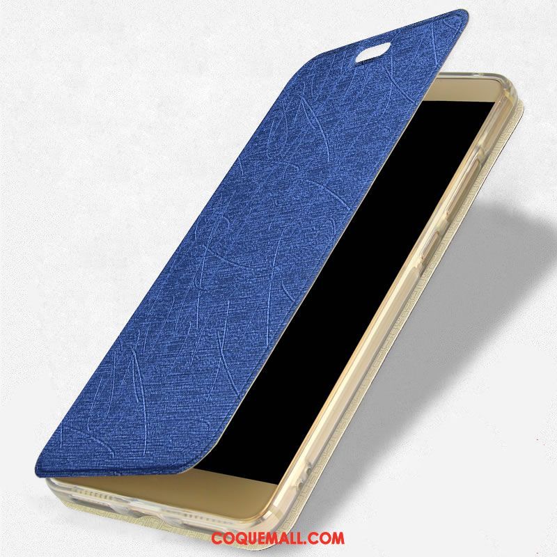 Étui Xiaomi Mi 8 Se Bleu Marin Petit Tout Compris, Coque Xiaomi Mi 8 Se Fluide Doux Étui En Cuir Beige