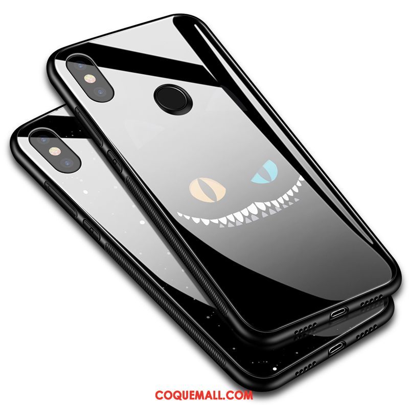 Étui Xiaomi Mi 8 Tendance Personnalité Téléphone Portable, Coque Xiaomi Mi 8 Créatif Petit Beige