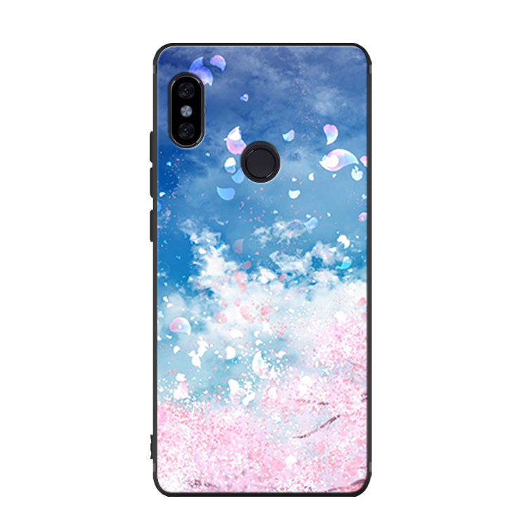 Étui Xiaomi Mi 8 Téléphone Portable Incassable Petit, Coque Xiaomi Mi 8 Protection Ornements Suspendus Beige