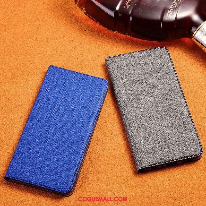 Étui Xiaomi Mi 9 Lite Petit Incassable Nouveau, Coque Xiaomi Mi 9 Lite Bleu Protection Beige