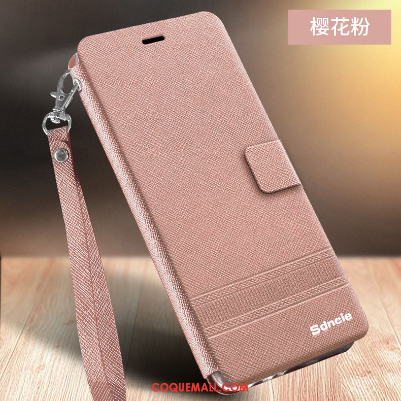 Étui Xiaomi Mi 9 Protection Rose Rouge, Coque Xiaomi Mi 9 Téléphone Portable Tendance Beige