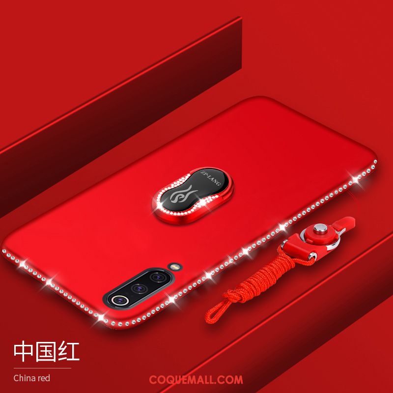 Étui Xiaomi Mi 9 Se Incassable Tout Compris Silicone, Coque Xiaomi Mi 9 Se Rouge Modèle Beige