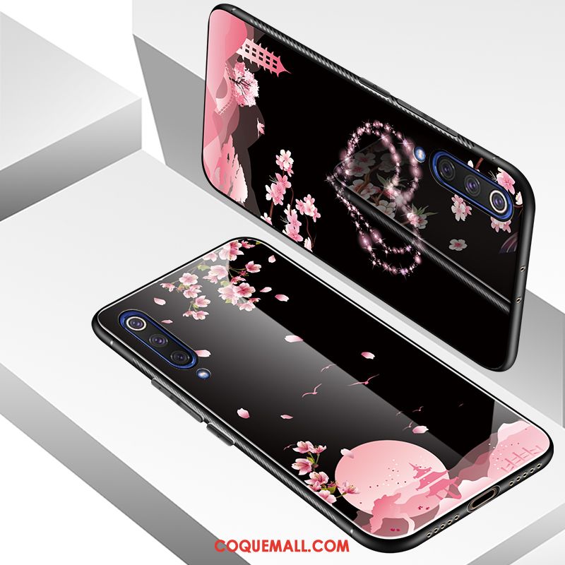 Étui Xiaomi Mi 9 Se Téléphone Portable Noir Petit, Coque Xiaomi Mi 9 Se Charmant Mode Beige